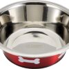 Classic Pet Products Classic Posh Paws Dish, 2500 ml, Red