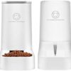Queta Automatic Cat Feeder and Water Dispenser, Automatic Fountain Food/Water Dispenser for Pets-3.75Lx 2 Pieces- Dog/Cat Food Pet Bowl Accessories BPA Free