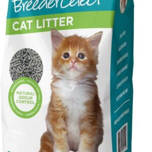 BreederCelect 99 Percent Recycled Paper Cat Litter, 10 L