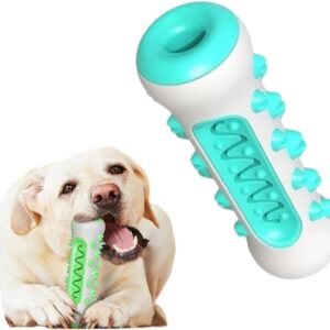 Dog Rubber Chew Teething Toothbrush Foodie Dispenser Bone Stick Toys for Small Medium Dog | Dental Care Toothbrush for Small Breeds Teeth Cleaning Toys (Gum Guard Bone)