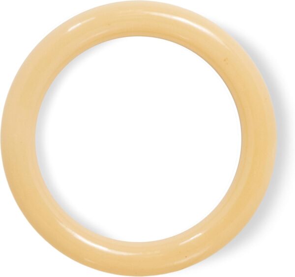 Nylabone Dura Chew Giant Ring Extreme Tough Dog Chew Toy, Original Flavour, Large, for Dogs Up to 23 kg,White