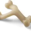 Nylabone Maximum Strength Tough Extreme Gourmet Wishbone Dog Chew Toy, Infused with Extra Chicken Flavour Throughout the Bone, Large, for dogs 0-23kg