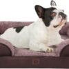 ODDPET Orthopedic Dog Beds for Large Dogs, Foam Pet Sofa with Waterproof Lining, Removable Washable Cover and Nonskid Bottom, Dog Couch Bed for Comfortable Sleep
