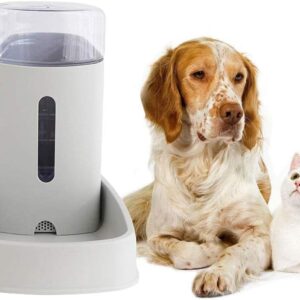 Old Tjikko Pet Water Dispenser,Cat Water Bowl,Dog Water Bowl Automatic,Large Automatic Drinking Fountain for Cat Dog,3.8L(1 Gallon) Pet Waterer (Pet Waterer)