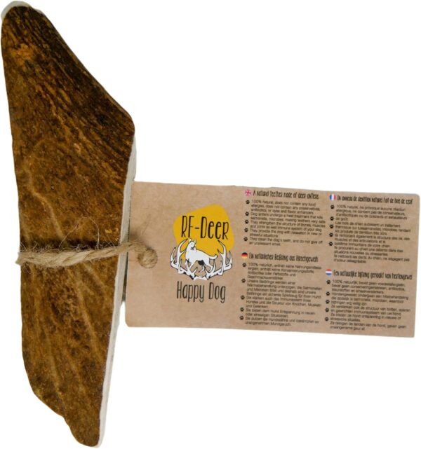 RF - Deer Fallow Deer Antler for Dogs | Natural Long Lasting Chew Treat | Enjoyment and Dental care for your dog | Available in different versions | Size S | SOFT Version