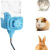 Small Animal Water Bottle [10mm Spout, 750ml] Hanging Water Dispenser Feeder Cage Crate Hutch Bunny Puppy Cat Rabbit Chinchilla Ferret Guinea Pigs Squirrel Hedgehog