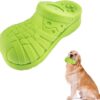 Toivize Indestructible Dog Toy, Rubber Squeaky Chew Toy for Aggressive Chewers, Dog Teeth Cleaning and Dental Care for Medium Large Dogs