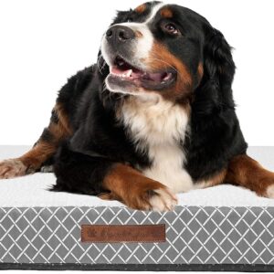 Wags N' Whiskers Atkins Lattice Orthopedic Large Pet Bed