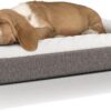 iMedic Premium Memory Foam Medium Dog Bed for 10-27kgs Dogs - 84x64cm Medium Waterproof Dog Bed - Orthopedic Dog Beds Medium Size - Dog Beds Medium Washable - Beds, Bedding & Furniture for Dogs