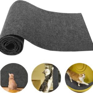 40x200cm Cat Scratching Mat, Self-Adhesive Scratch Pad Cat Furniture Protectors Sofa Cat Scratch Protector, Reusable Furniture Scratch Guard, Protecting Furniture from Cat Scratching