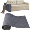 Cat Scratching Mat, Cat Scratch Mat, Anti Scratch Furniture Protector, Cat Scratch Sofa, Self-Adhesive DIY Climbing Cat Scratcher Pad Carpet Rug For Sofas Walls (Grey, 30x100cm)