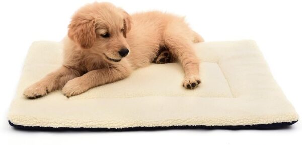DERICOR Dog Bed Dog Crate Bed Plush 36" UK Machine Washable