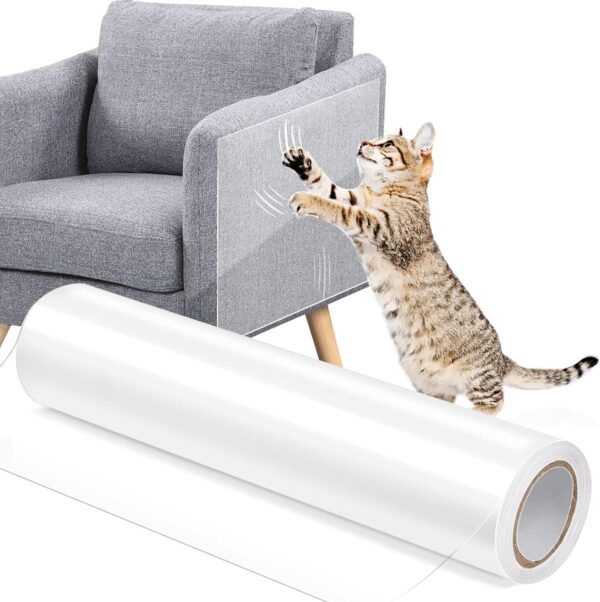 Door Protector From Cat Scratching, Cat Anti Scratch Tape, Stop Cats Scratching Furniture, Stop Cats Scratching Carpets, Cat Tape For Carpet, Sofa, Couch, Door