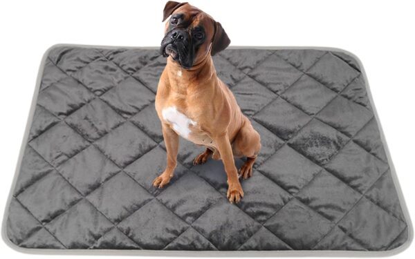 HMLTD Cat Heating Pad | Warming Temperature Sensing Heated Mat for Pets,Heated Cat Mat Thermal Blanket, Anti Slip and Comfortable for Pet Bed, Car and Dog House