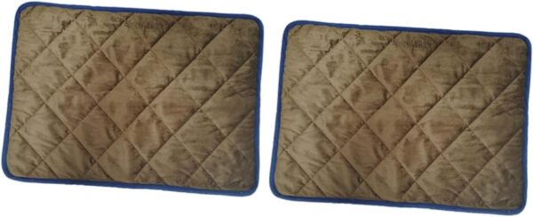 Ipetboom 2pcs Pet Self Heating Mat Heated Pet Bed Ultra Soft Cat Dog Pet Heating Pad for Heated Pad for Cats Dogs Warming Blanket Self Heating Pet Pad Dog Bed Dog Heat Pad Cotton Non-slip