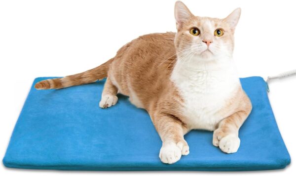 MARUNDA Pet Heating Pad,Cat Dog Electric Pet Heating Pad Indoor Waterproof,Auto Constant Temperature, Chew Resistant Steel Cord