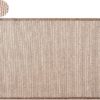 Mearrcgo Cat Scratch Mat - 60 X 40 CM Cat Scratching Pad Woven from Bamboo, Wear-Resistant, No Crumbs, With Magic Stickers and Spiral Nail to Protect Sofa, Floor, Wall, Window (1 Pack)