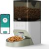 Minthouz Automatic WiFi Cat Feeder - 4L Cat Food Dispenser with APP Control for Remote Feeding, Smart Pet Food Feeders for Dry Food for Cat & Dog, 1-10 Meals Per Day & 30s Voice Recorder
