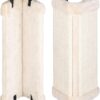 Navaris Corner Wall Cat Scratcher (Set of 2) - Wall Mounted Sisal Scratching Pad for Cats - Vertical Corner Mount Scratch Panel Protector for Walls