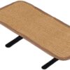 Navaris Table Leg Cat Scratcher - Sisal Scratching Mat Protector for Furniture Legs - Scratch Pad Protection with Wrap Around Straps 60 cm x 25 cm