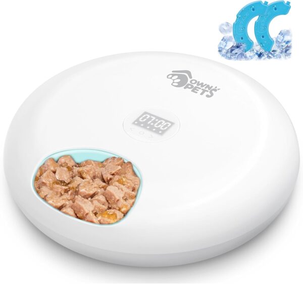 Ownpets Automatic Cat Feeder, Automatic Dog Feeder with Timer