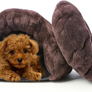 PETCUTE Dog Beds Puppy Cave bed Pet Bed Cat Bed Cat Nest Sleeping Bag for small and medium pets