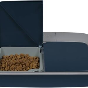 PetSafe, Digital Two Meal Automatic Pet Feeder, Blue 2 x 200 g trays, 4 day programming