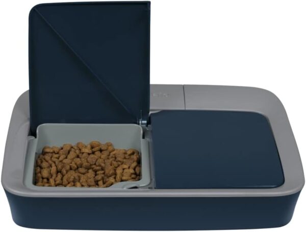 PetSafe, Digital Two Meal Automatic Pet Feeder, Blue 2 x 200 g trays, 4 day programming