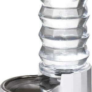 RIZZARI Automatic Pet Waterer,100% BPA-Free, Gravity Stainless Steel Water Dispenser,Large Capacity Water Feeder for Cats and Small and Medium-Sized Dogs (8L)