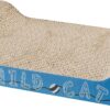 Trixie Wild Cat Scratching Cardboard, Assorted Color, X-Large, 41 x 24 x 7 cm