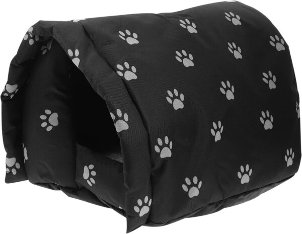 UKCOCO Rainproof Warm Dog Kennel Heated Cat Houses for Outdoor Cats Cat Beds for Small Dog Kennel Cave Pet Warm Bed Outdoor Pet Bed Pet Sleeping House Keep Warm Fabric Puppy Dog ​​kennel