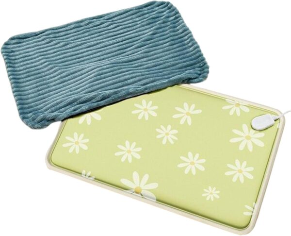 Voiakiu Pet Heating Pad, Anti-Bite Heating Pad for Pets with Automatic Shut-Off, Pet Heated Blanket for Indoor Use for Cats and Dogs, Met Safety List