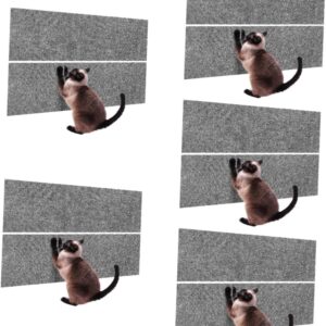 Yardwe 10 Pcs Cat Climbing Mat Climbing Cat Scratcher Cat Scratch Pad Carpet Cat Scratcher Cat Scratcher Board Cat Scratcher Pad Cat Scratching Mat Self-adhesive Cat Accessories Polyester