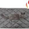 ZONEWD Cat Warming Pad - Warming Heated Pet Blanket Dog Cat Pad | Soft Cat Blanket Warming Mat, Anti Slip Heated Mat Pet Thermal Blanket for Dog House, Pet Bed, Floor