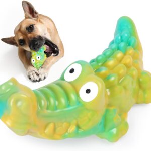 Zinbo Dog Toys for Aggressive Chewers - Tough and Durable Dog Toys - Dog Chew Toys for Aggressive Chewers - Indestructible Dog Bones for Medium/Large Dogs - Dog Toys to keep Them Busy, Multi Flavor