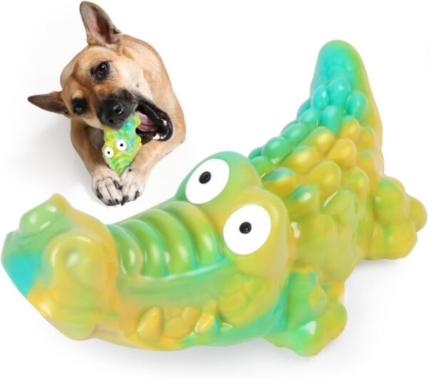 Zinbo Dog Toys for Aggressive Chewers - Tough and Durable Dog Toys - Dog Chew Toys for Aggressive Chewers - Indestructible Dog Bones for Medium/Large Dogs - Dog Toys to keep Them Busy, Multi Flavor