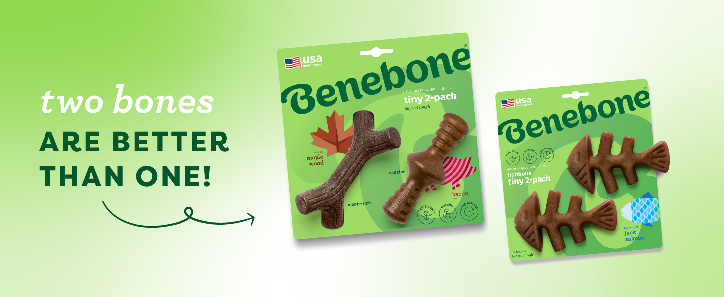 Benebone 2 Pack Dog Chews