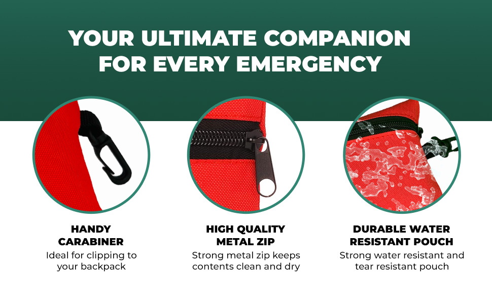 First aid kit quality attributes