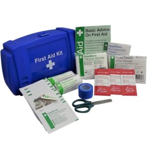 Safety First Aid Group Evolution BarKiosk Catering Kit FullyStocked, Blue, 1 count