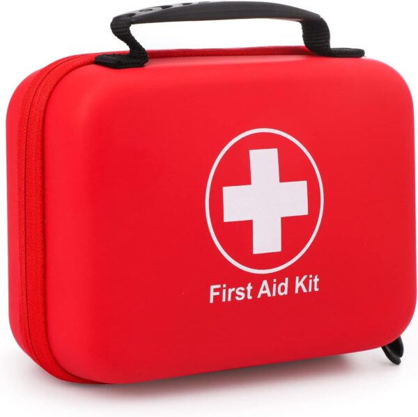 First Aid Kit, 237 Pieces Medical Emergency Bag, First Aid supplies Box, Waterproof Compact, for Home Office Car Camping Outdoor Sports