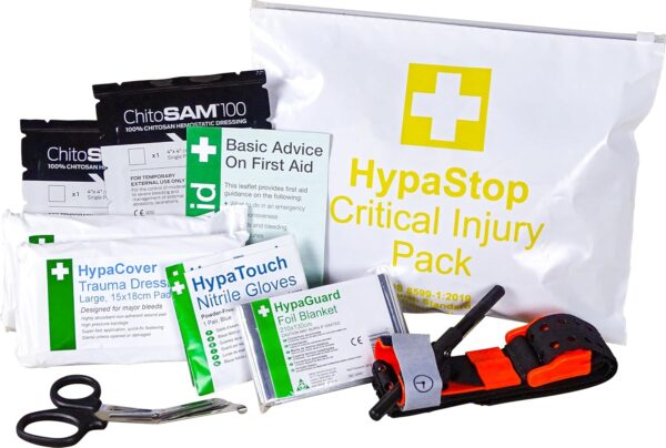 Safety First Aid Group Group HypaStop Critical Injury Pack, Standard