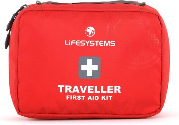 Lifesystems Traveller First Aid Kit, CE Certified Contents, Specifically Designed For Travel And Holidays