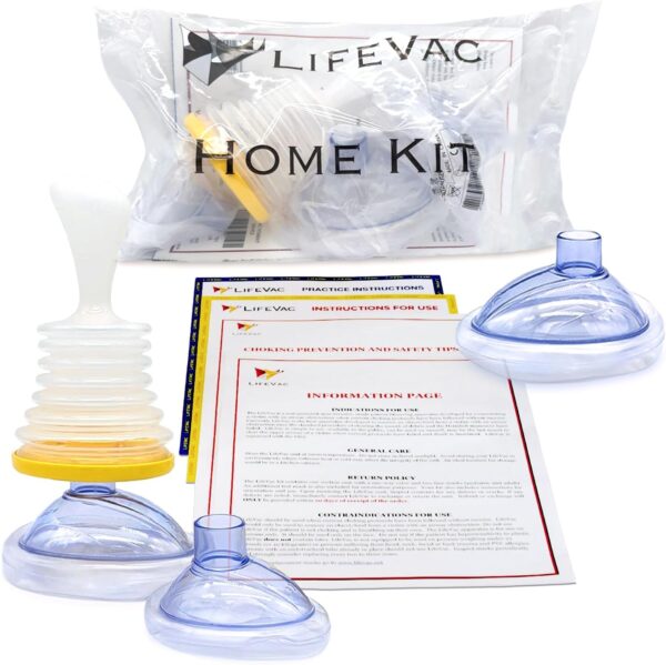 LifeVac - Choking Rescue Device Home Kit for Adult and Children First Aid Kit, Portable