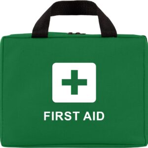 90PCS First Aid Kit Bag - Medical First Aid Box Includes Eye Pad, Emergency Blanket, Gloves, Bandage, and Nursery Accessories - Car First Aid kit for Travel, Home, Office, Car, Camping, Workplace