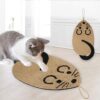 Cat Scratcher Mat Natural Sisal Cat Scratching Pads Hanging Cat Scratcher Scratching Board Non-slip Cat Scratching Rug for Cat Scratching Claws and Sleeping Pad for Protecting Furniture Legs Protector