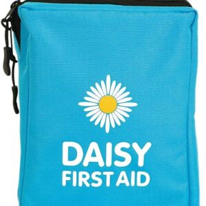 Daisy First Aid Premium Children's First Aid Kit | Paediatric First Aid Kit, Family First Aid Kit for Home and Traveling, Holiday Essentials for Toddlers | 82 Pieces, Eco-Friendly Zip Up Case