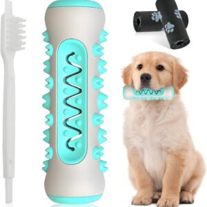 Dog Chew Toys for Aggressive Chewers, Indestructible Dumbbell Toys, Puppy Chew Toys,Durable Dog Teeth Cleaning Stick Bone Toys,Pooch Chew Dental Toy Interactive Toy Gift for Boredom Medium/Small Dogs