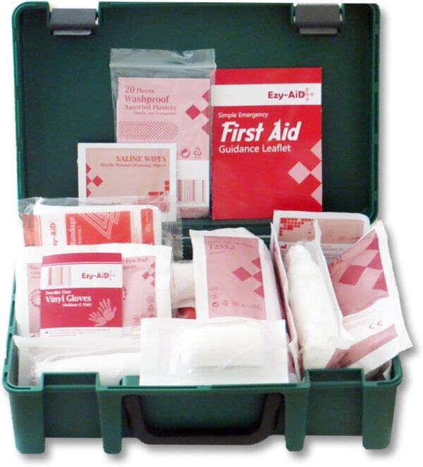 HSE Compliant - Travel & Workplace First Aid Kit for 1 - 10 Persons