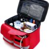 LIKEUDO High Capacity First Aid Kit Empty Bag Medicine Pack Emergency Medical Medicine Home Pack Compact Medicine Pouch Includes Large Bag