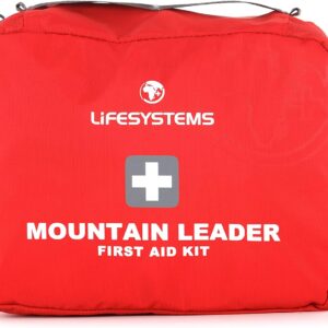 Lifesystems Mountain Leader First Aid Kit, CE Certified Contents, Specifically Designed for Groups In The Outdoors, Mountaineering, Travel and Ski, Red